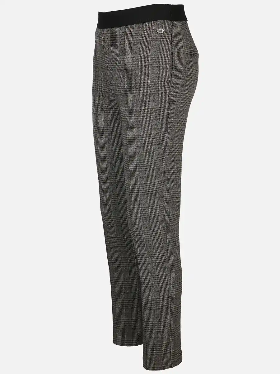 Bild 3 von Damen Hose mit Elastikbund Grau