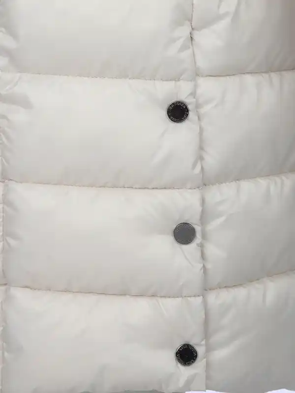 Bild 4 von Damen Steppmantel mit Kapuze Beige