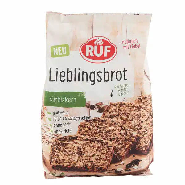 Bild 1 von Lieblingsbrot Kürbiskern 600g RUF