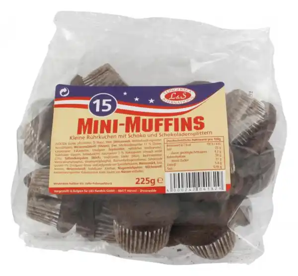 Bild 1 von L&S Mini-Muffins Schoko