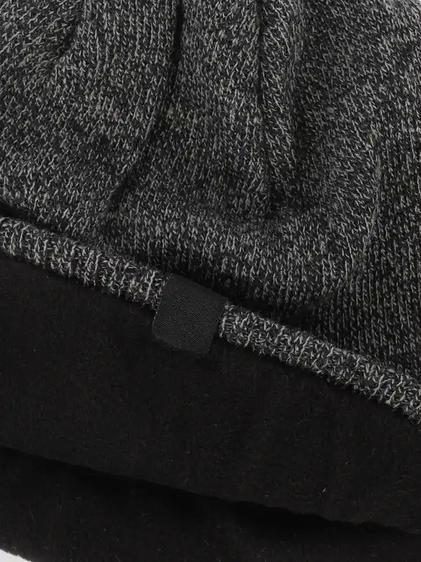 Bild 3 von Herren Strickmütze meliert Grau