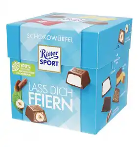 Ritter Sport Schokowürfel Lass Dich Feiern