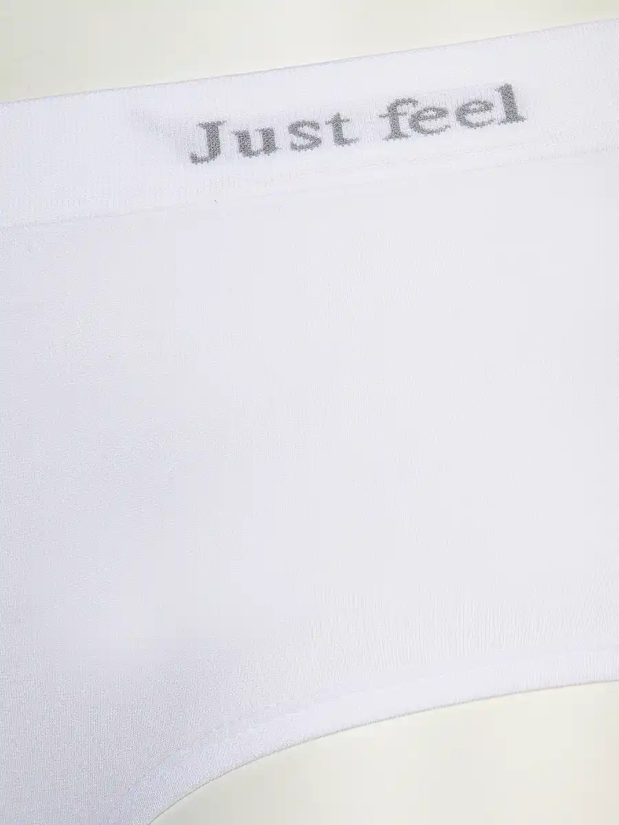 Bild 3 von Damen Taillenslips Seamless im 2er Pack Weiß