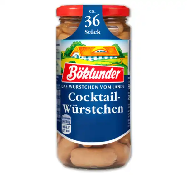 Bild 1 von BÖKLUNDER Cocktail-Würstchen*