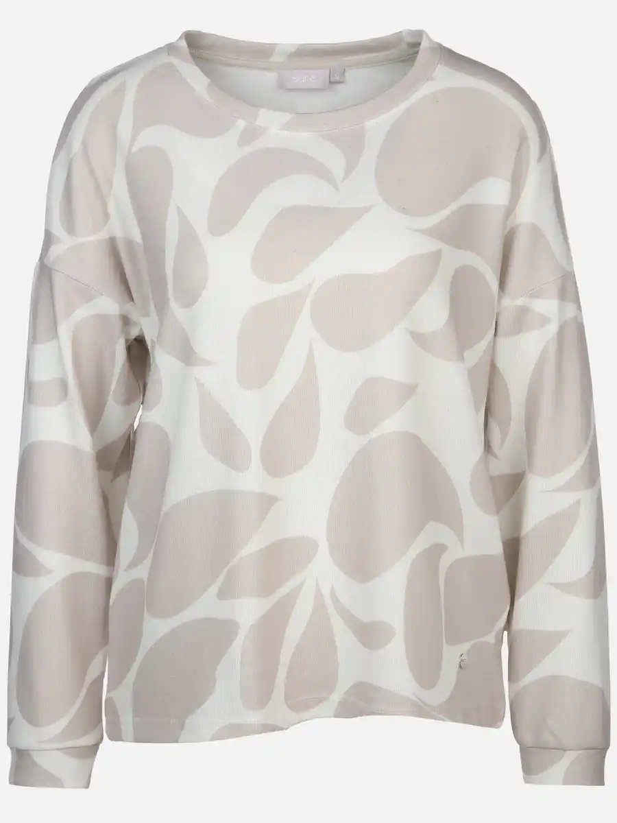 Bild 1 von Damen Print Flauschshirt Beige
