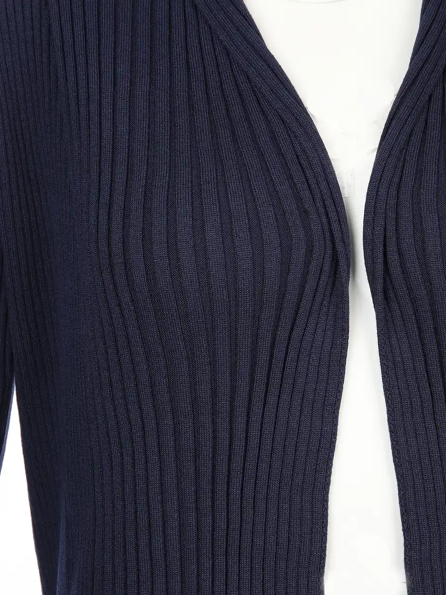 Bild 3 von Damen Ripp-Cardigan Marine