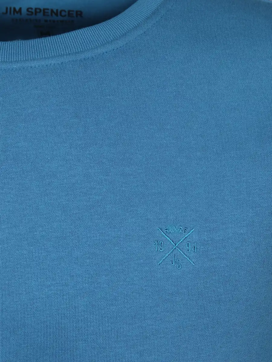 Bild 3 von Herren Sweatshirt mit Stickerei Türkis