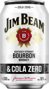 Jim Beam Bourbon Whiskey & Cola Zero (Einweg)