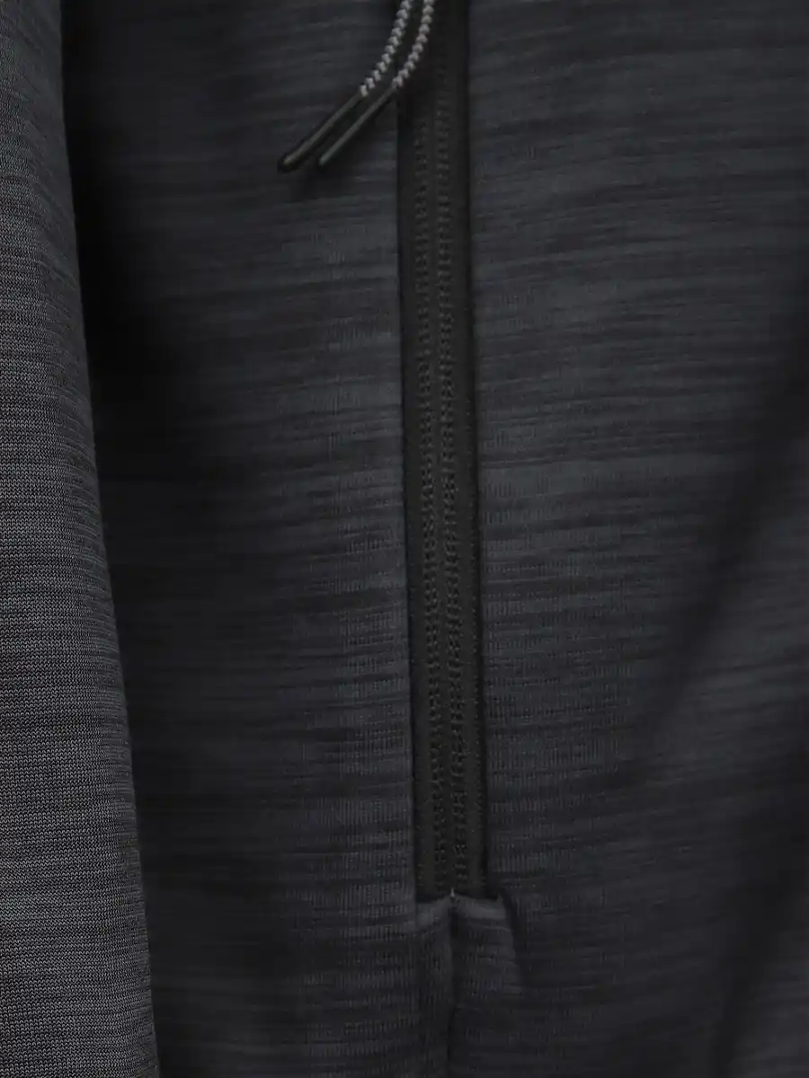 Bild 4 von Herren Fleece Jacke meliert Grau