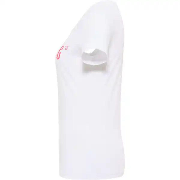 Bild 3 von Damen Shirt mit Frontprint Weiß