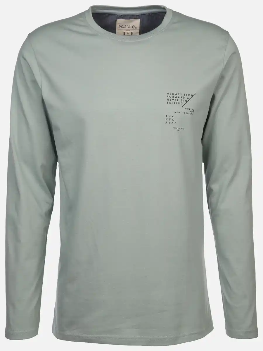 Bild 1 von Herren Schlafshirt im Mix und Match Style Grün