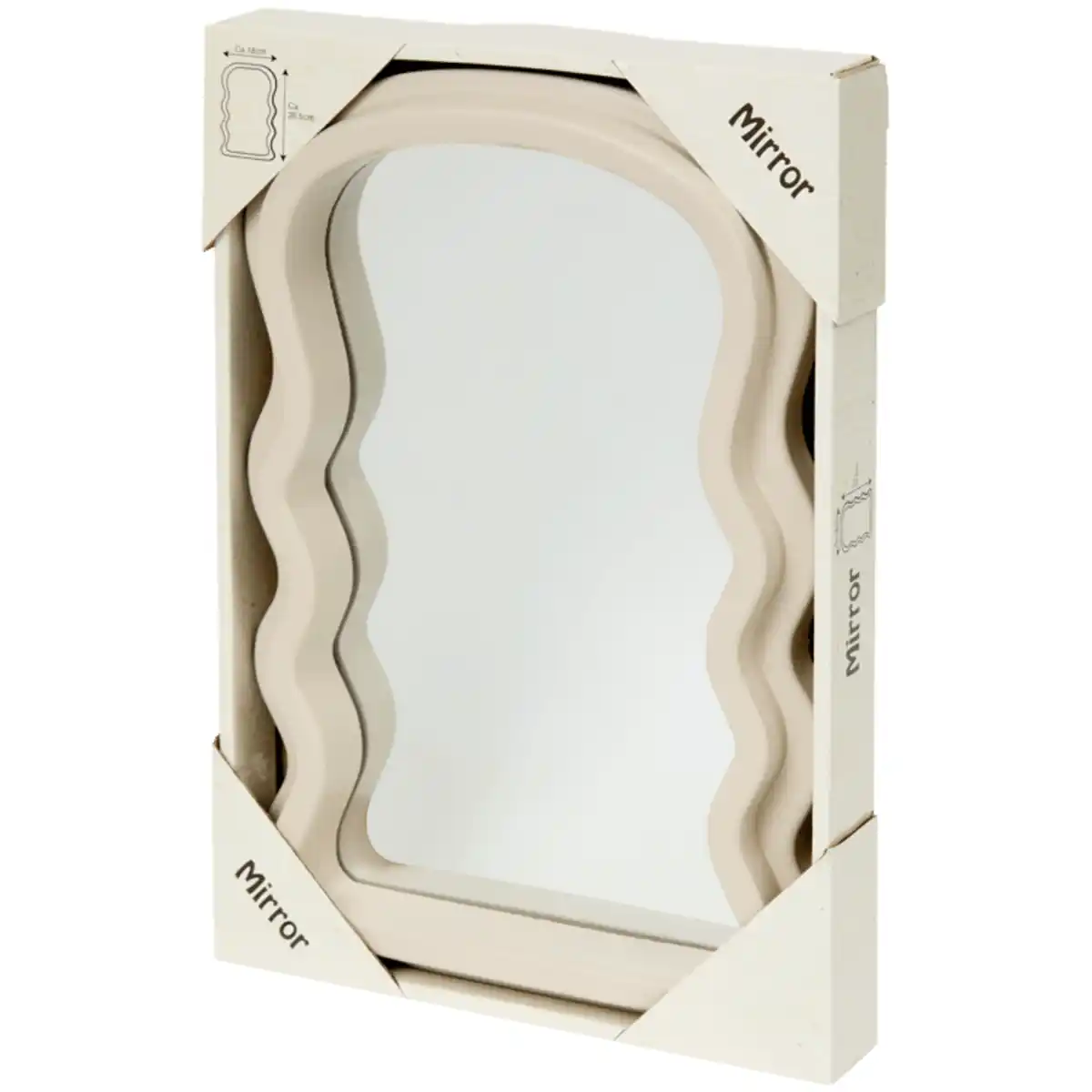 Bild 3 von Spiegel mit gewelltem Rahmen