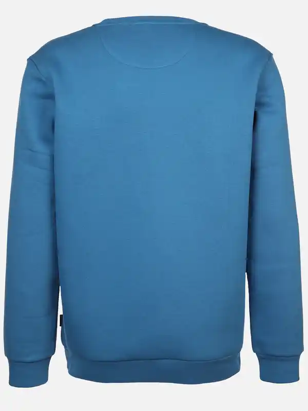 Bild 2 von Herren Sweatshirt mit Stickerei Türkis