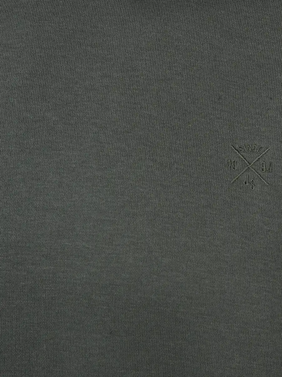 Bild 3 von Herren Sweatshirt mit rundem Ausschnitt Grün