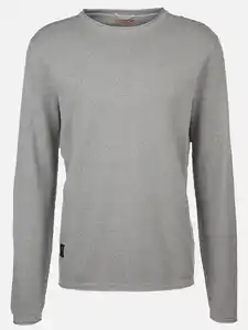 Herren Strickpullover Grau