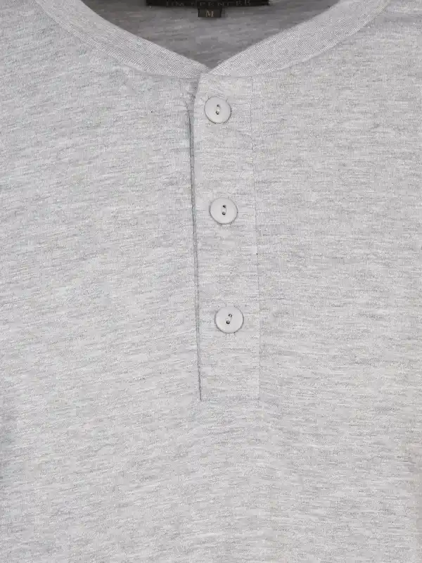 Bild 3 von Herren Pyjamaoberteil mit Knöpfen Grau