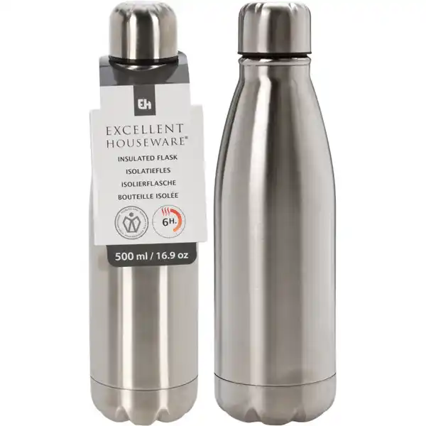 Bild 1 von Isolierflasche 500 ml, aus Edelstahl