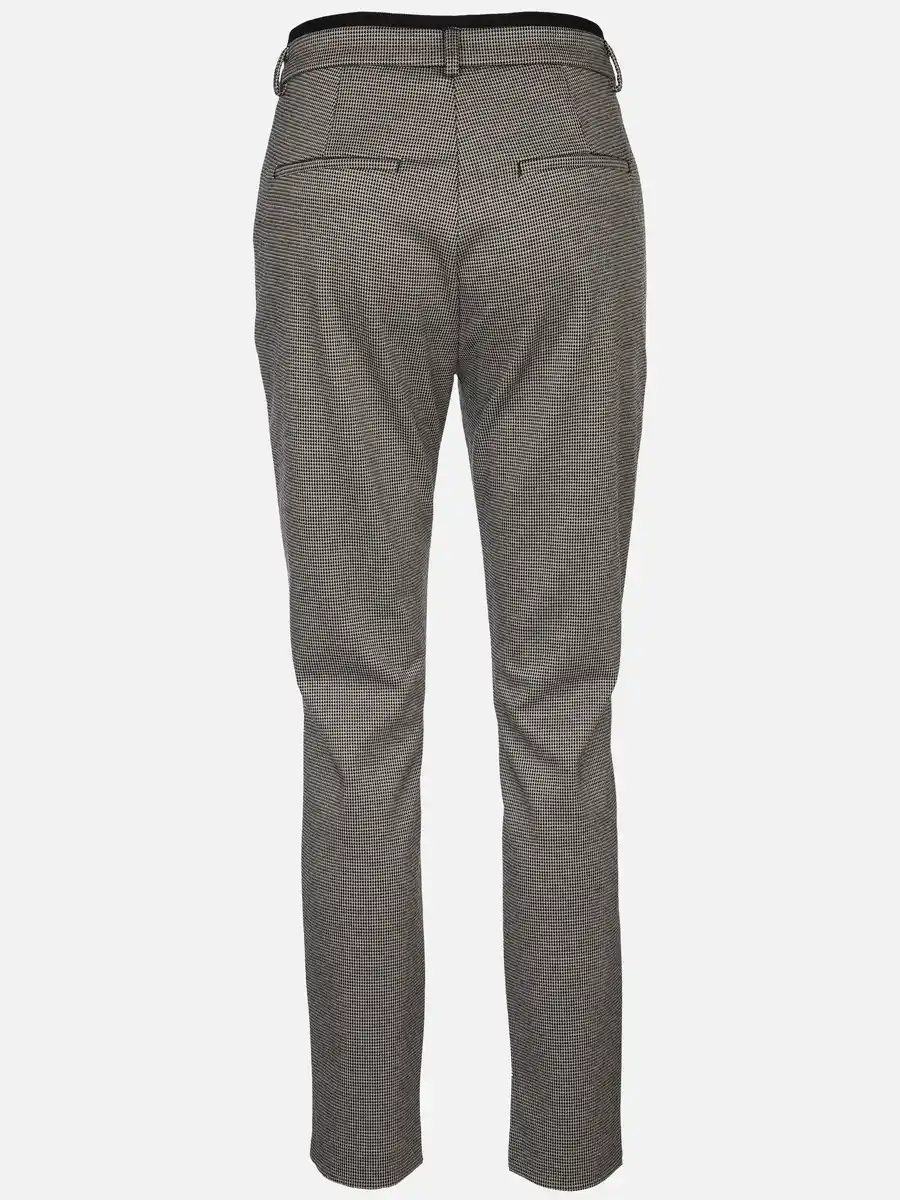 Bild 2 von Damen Hose im Minimalprint Braun