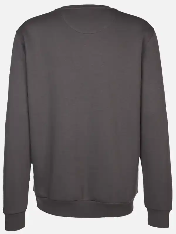 Bild 2 von Herren Sweatshirt mit Stickerei Grau