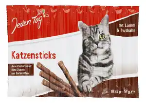 Jeden Tag Katzensticks Lamm & Truthahn