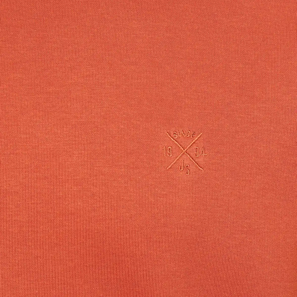 Bild 3 von Herren Sweatshirt mit Stickerei Orange