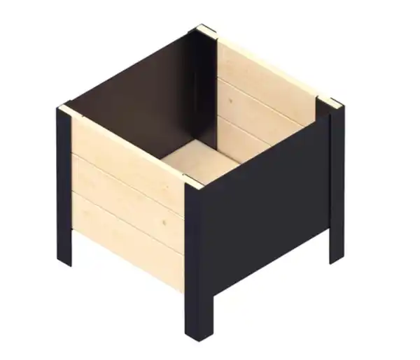 Bild 1 von Upyard Holz-Pflanzkasten ModernBox, ca. B36/H32/T36 cm