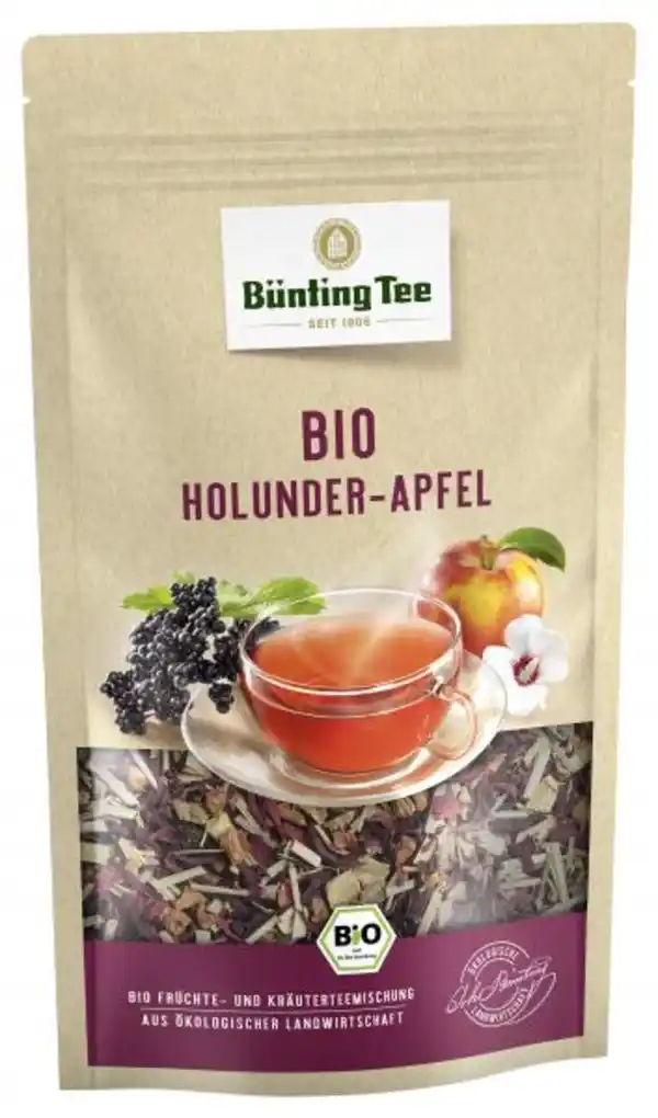 Bild 1 von Bünting Tee Bio Holunder Apfel