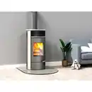 Bild 2 von accente Kaminofen »Versari Deluxe«, weiß, Sandstein, 7 kW