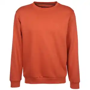 Herren Sweatshirt mit Stickerei Orange