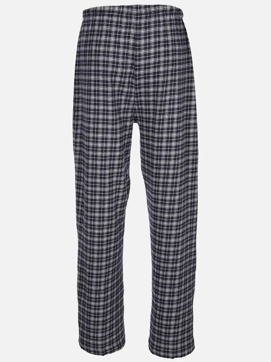 Bild 2 von Herren Pyjamahose aus Flanell Blau