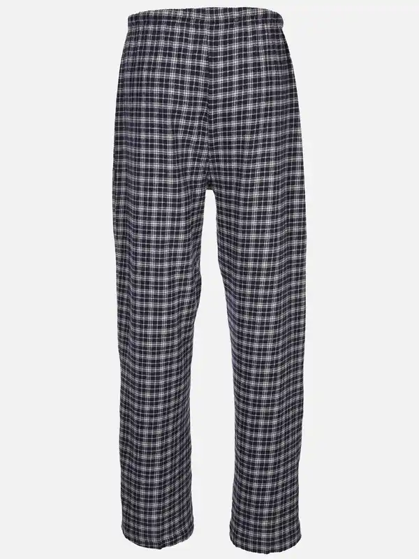 Bild 2 von Herren Pyjamahose aus Flanell Blau