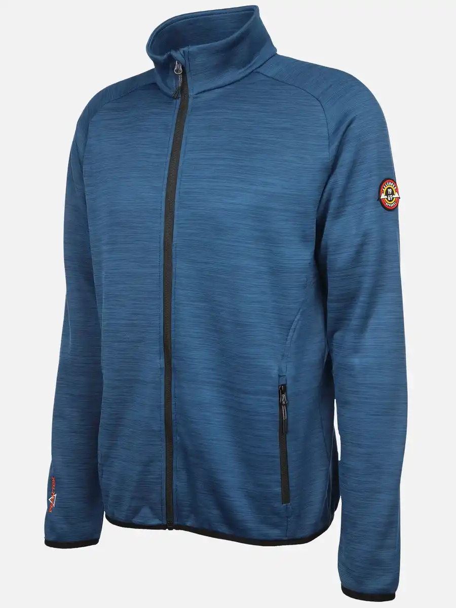 Bild 3 von Herren Fleece Jacke meliert Türkis