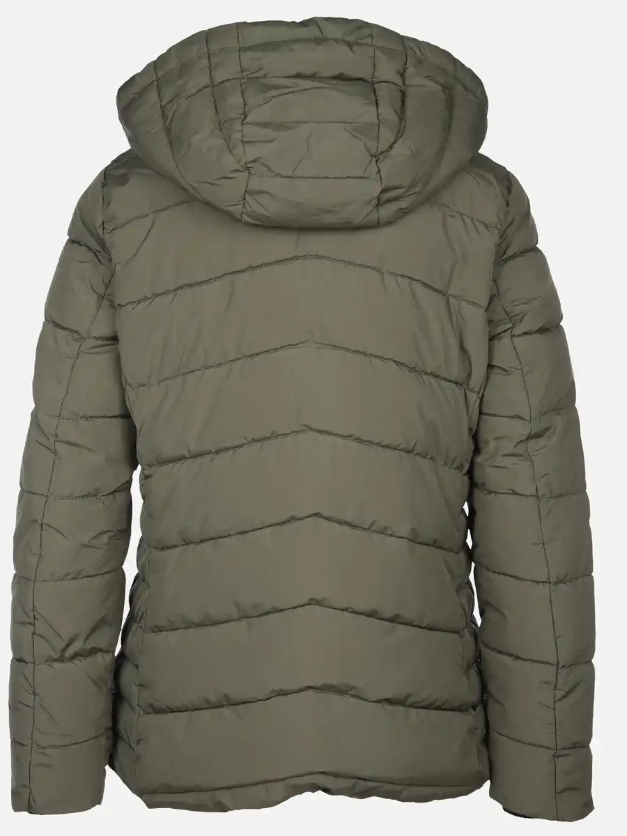 Bild 2 von Damen Steppjacke mit Kapuze Oliv