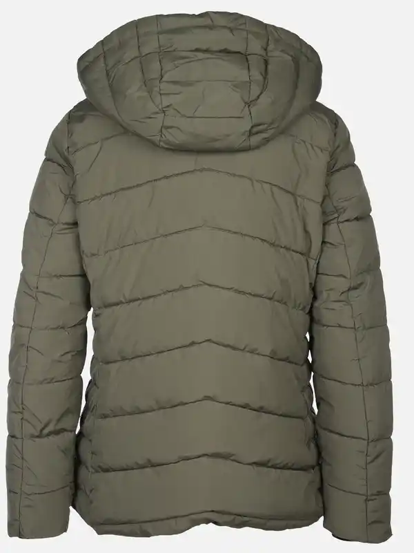 Bild 2 von Damen Steppjacke mit Kapuze Oliv