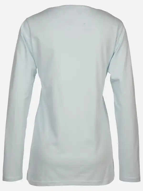 Bild 2 von Damen Schlafshirt in leichter Qualität Blau