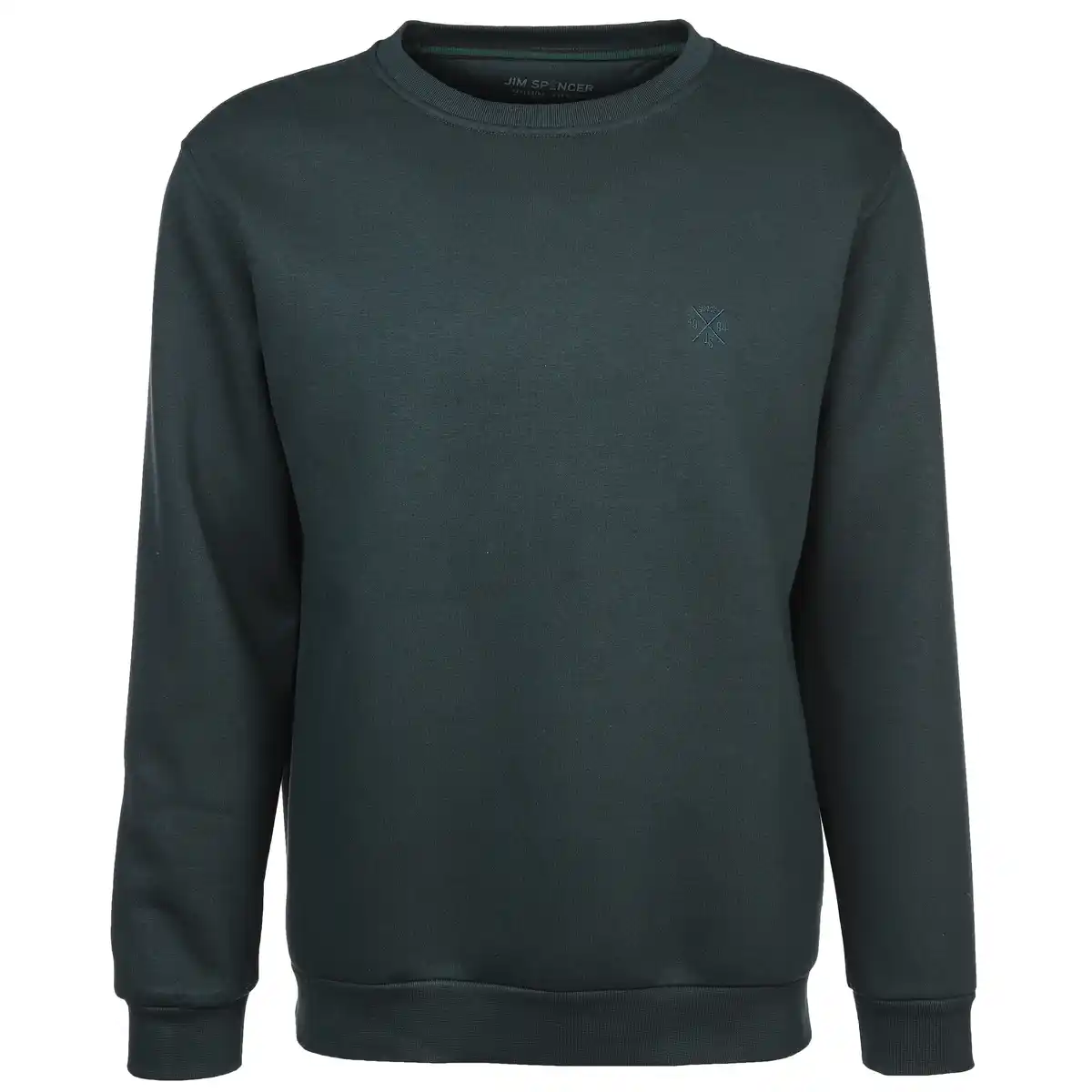 Bild 1 von Herren Sweatshirt mit Stickerei Oliv