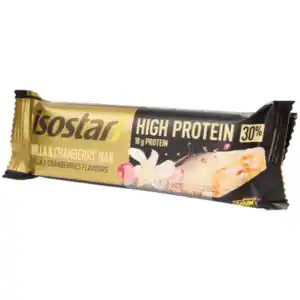 Isostar Proteinriegel Vanille und Cranberries