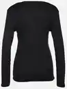 Bild 2 von Damen Basic Shirt mit langem Arm Schwarz