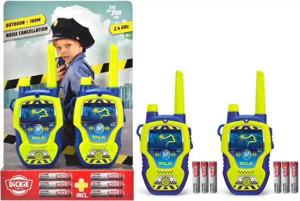 Bild 1 von Dickie Toys Walkie Talkie Police, (2-St)