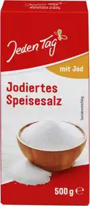 Jeden Tag Jodiertes Speisesalz