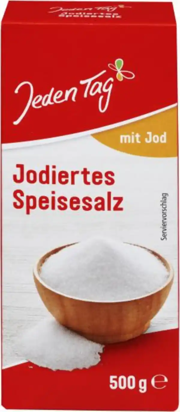 Bild 1 von Jeden Tag Jodiertes Speisesalz