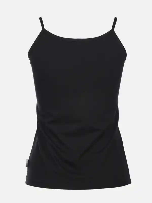 Bild 2 von Damen Bio Spaghetti-Trägerhemd Schwarz