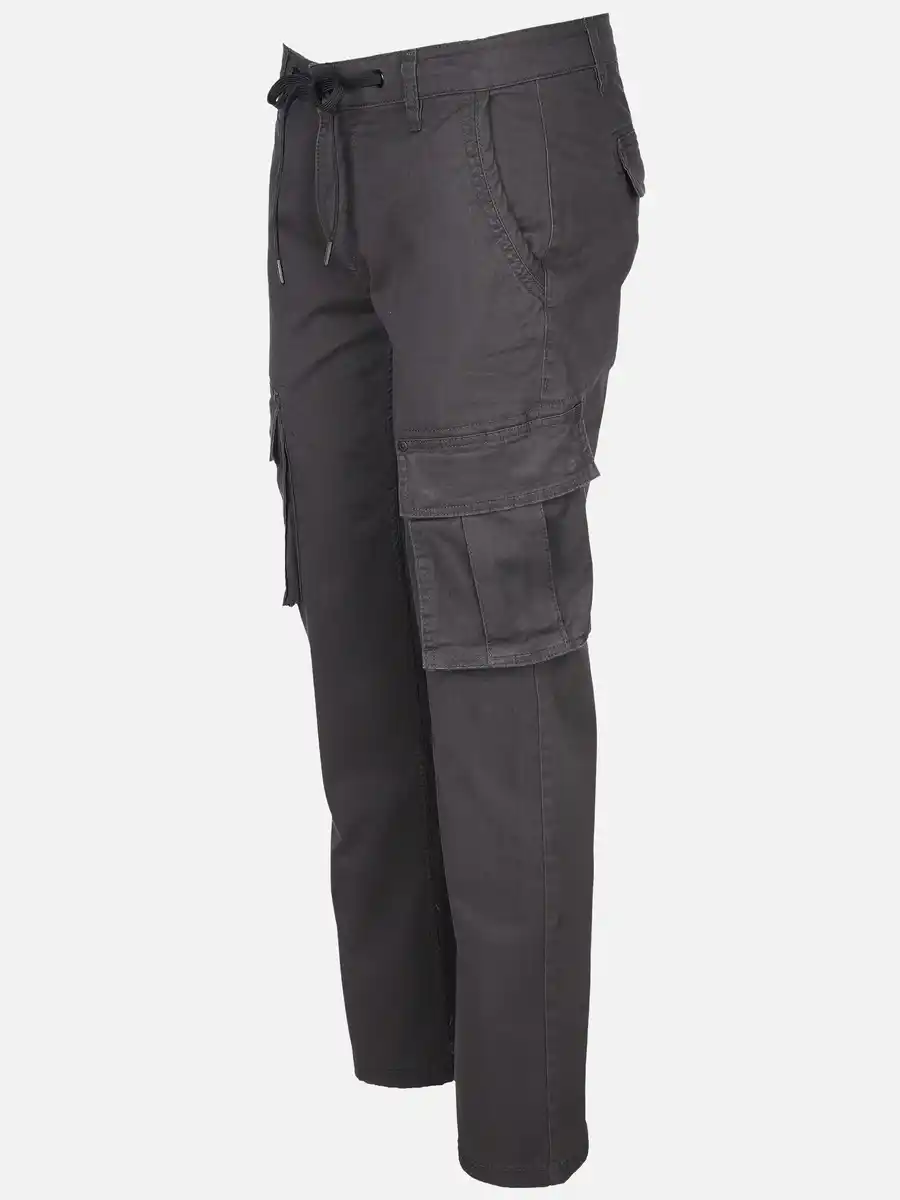Bild 3 von Herren Freizeithose mit Cargotaschen Grau