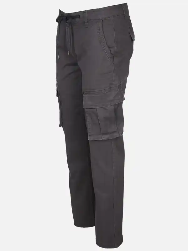 Bild 3 von Herren Freizeithose mit Cargotaschen Grau