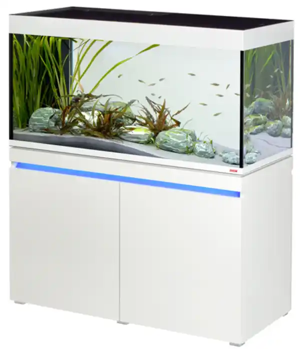 Bild 1 von EHEIM Aquarium Kombination incpiria 430 duo, weiß, 430 l, ca. B130/H144/T60 cm