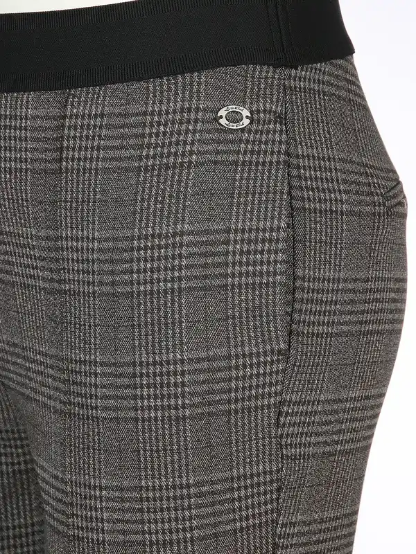 Bild 4 von Damen Hose mit Elastikbund Grau