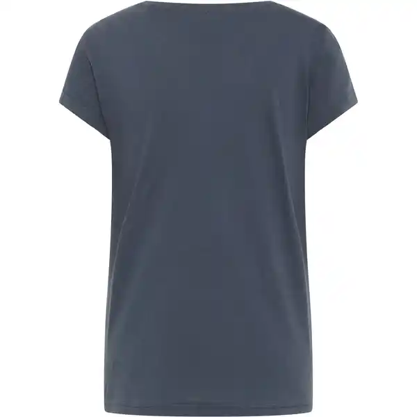 Bild 2 von Damen Shirt mit Frontprint Blau