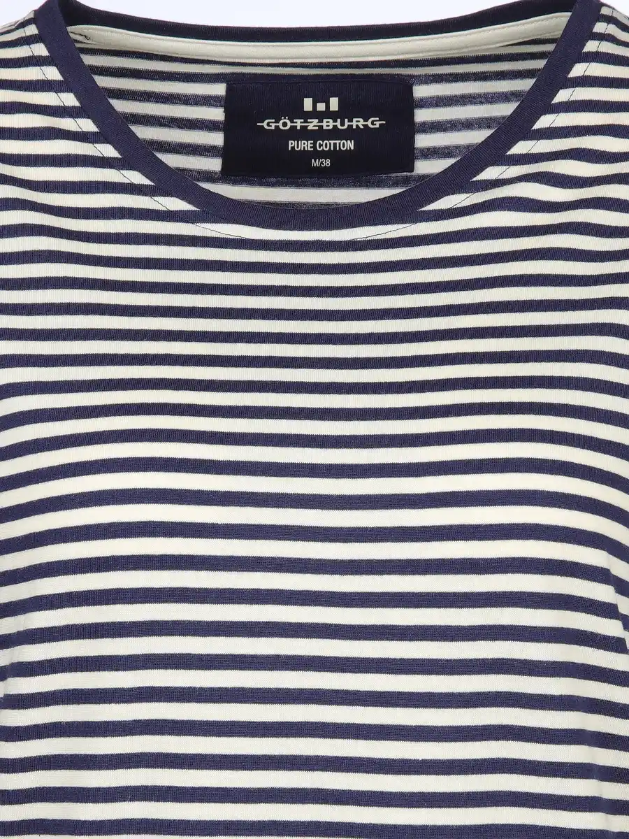 Bild 3 von Damen Pyjama mit Streifen Blau