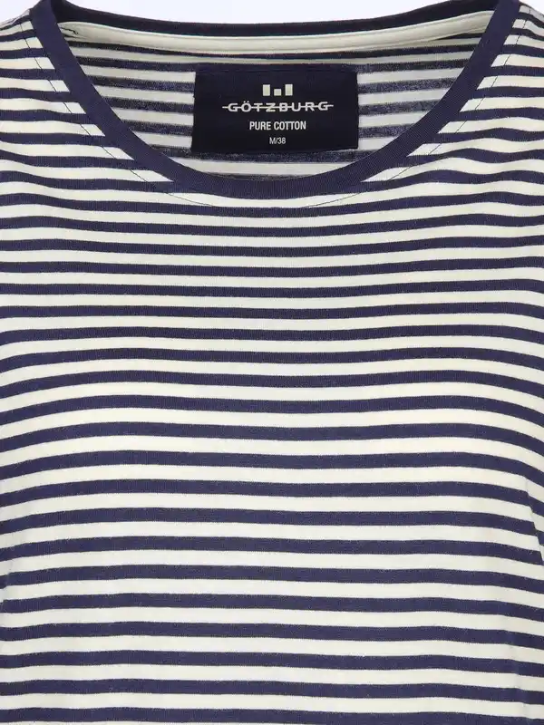 Bild 3 von Damen Pyjama mit Streifen Blau