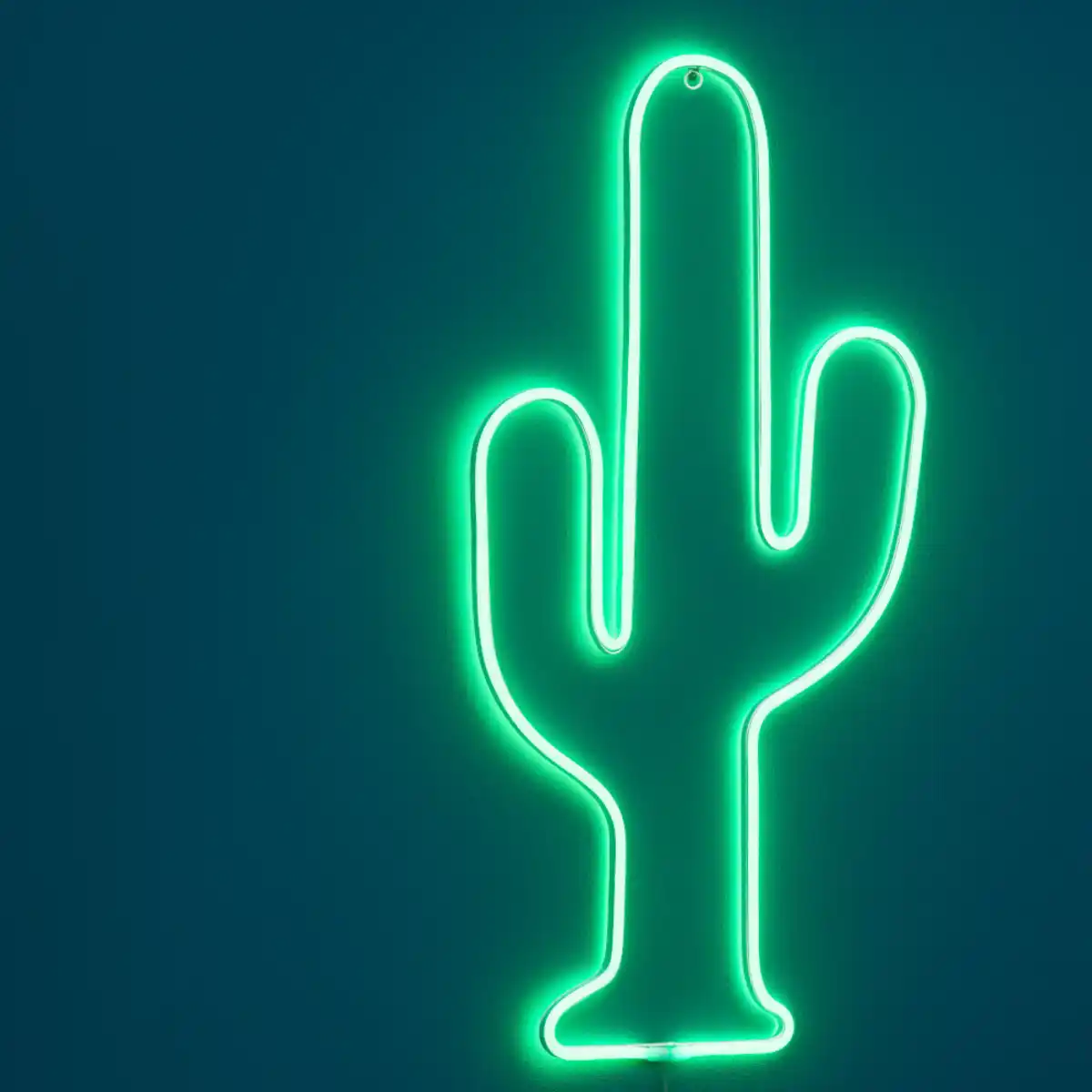 Bild 1 von LED-Wanddekoration Kaktus mit 96 grünen LEDs und Timerfunktion